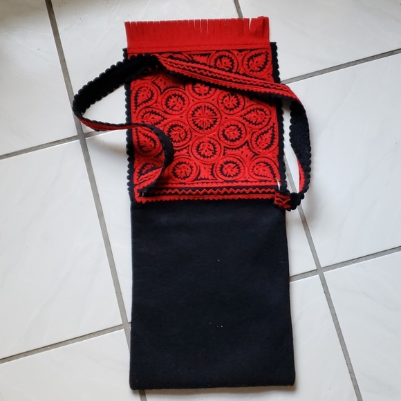 Unique vintage Hungarian shoulderbag w/strap - Picture 8 of 8